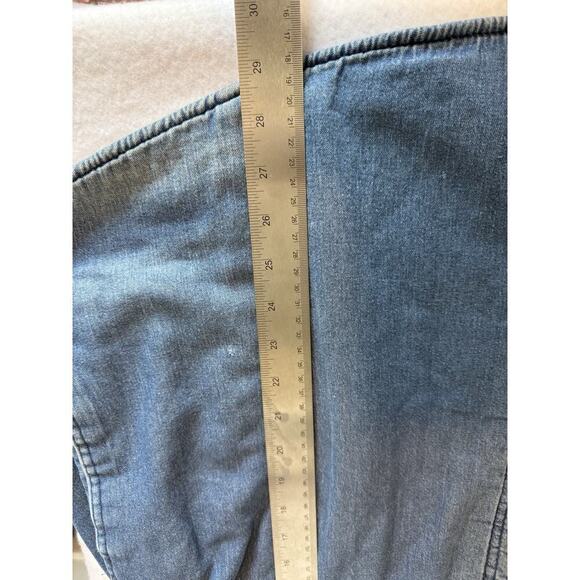 Wrangler Sherpa Lined Shirt Jacket Shacket Thrashed Workwear Rugged Rustic - Picture 7 of 9